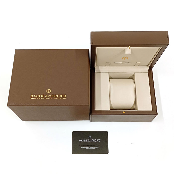 Baume & Mercier 
Clifton Petite Seconde 
Avec boîte et garantie