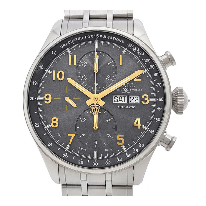 BALLWATCH
Trainmaster Pulsometer II Chronograph
With box and warranty card