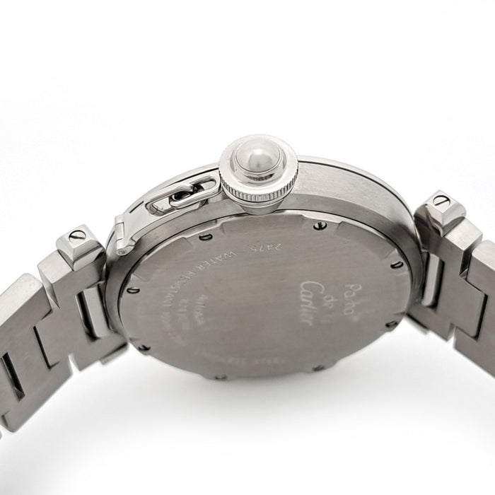 CARTIER 
Pasha C de Cartier Watch 
With Box and Warranty Card