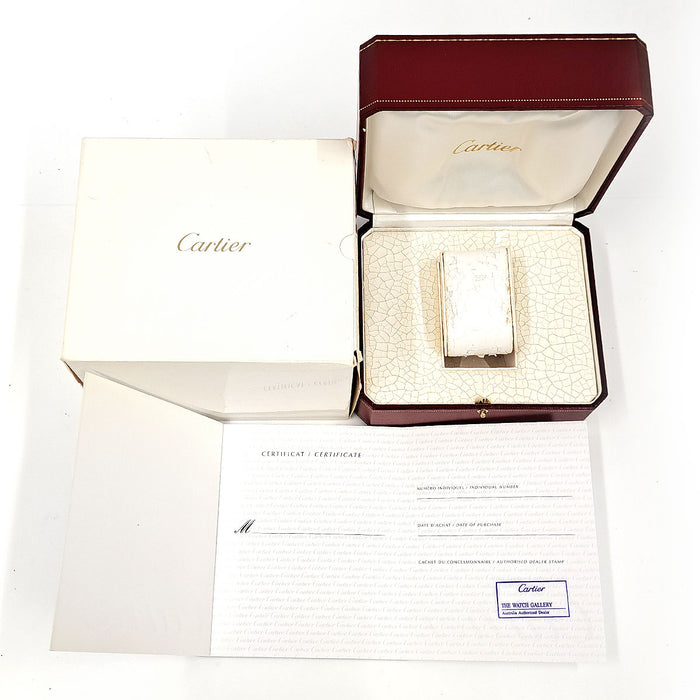 CARTIER 
Pasha C de Cartier Watch 
With Box and Warranty Card