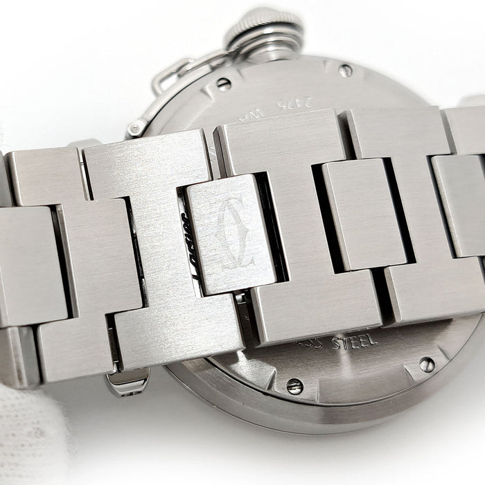 CARTIER 
Pasha C de Cartier Watch 
With Box and Warranty Card