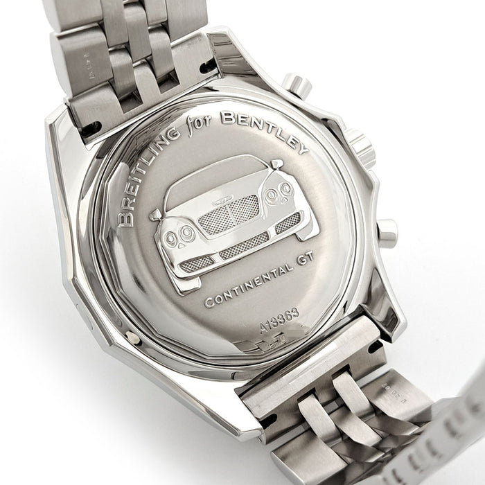BREITLING 
Bentley GT Chronographe de course 
Avec garantie