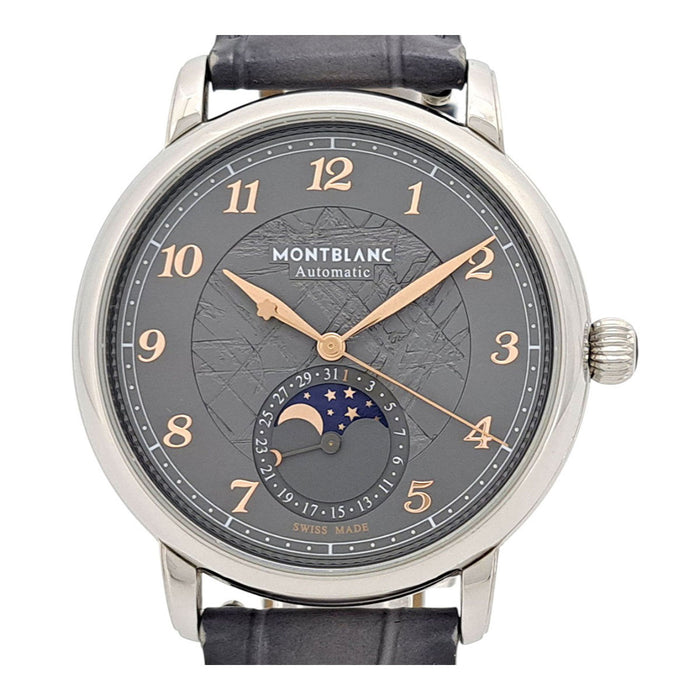 MONTBLANC 
White Star Legacy Moonphase 
With Box and Warranty Card