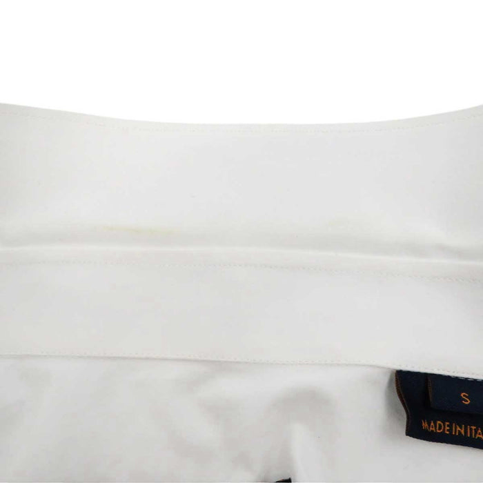 LOUIS VUITTON 
LV RM212Q DO8 HLS52W Pixel Art 
Logo Cotton Short Sleeve Shirt