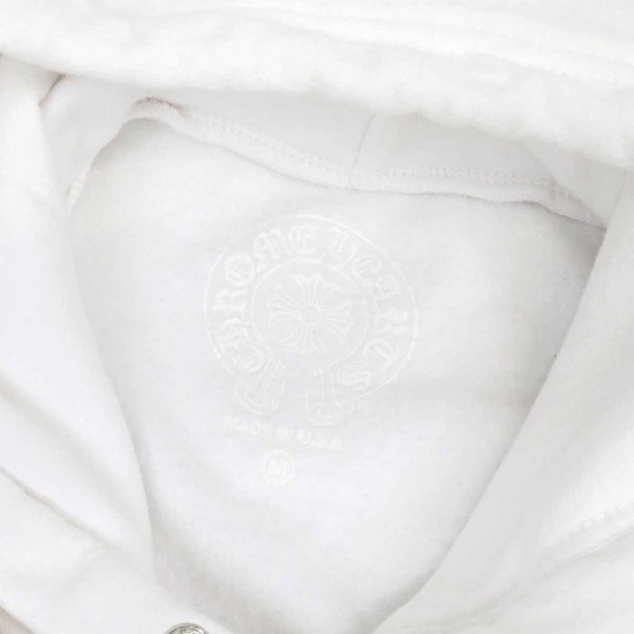 CHROME HEARTS 
Scroll Label CH Cross Sweat Cotton Parker 
Vertical Logo Hoodie