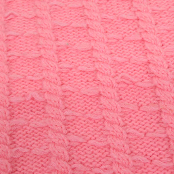 CHANEL 
COCO CC ロゴ ココボタン カシミヤ混 
ココマーク ケーブル 半袖 ニット