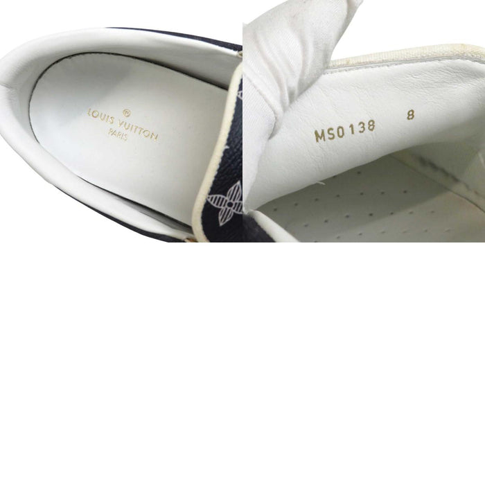 LOUIS VUITTON 
総柄 LV ロゴ 18年 モノグラム 1A4BHP スニーカー 
トロカデロライン モノグラムインク スリッポン