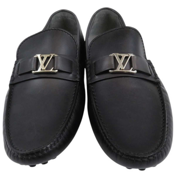 LOUIS VUITTON 
2019 LV Logo 
Hockenheim Loafers