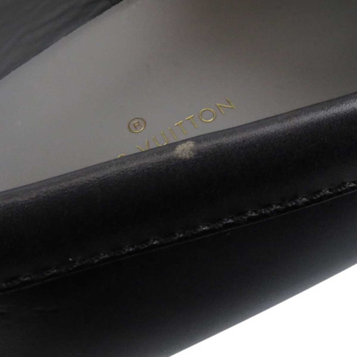 LOUIS VUITTON 
19年 LV ロゴ 
ホッケンハイム ローファー