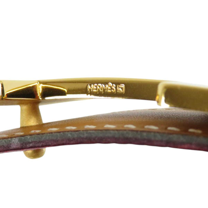 HERMES
□A H Ash Logo
Mini Constance Buckle Reversible Belt 23MM