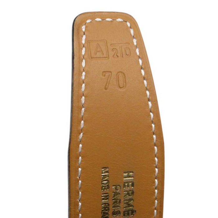 HERMES
□A H Ash Logo
Mini Constance Buckle Reversible Belt 23MM