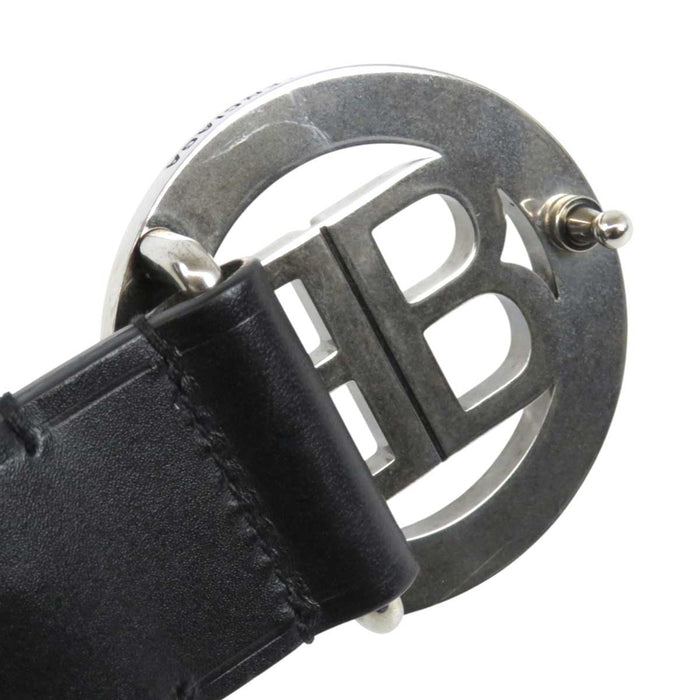 BALENCIAGA 
Round Logo 35MM 
Circle BB Buckle Belt