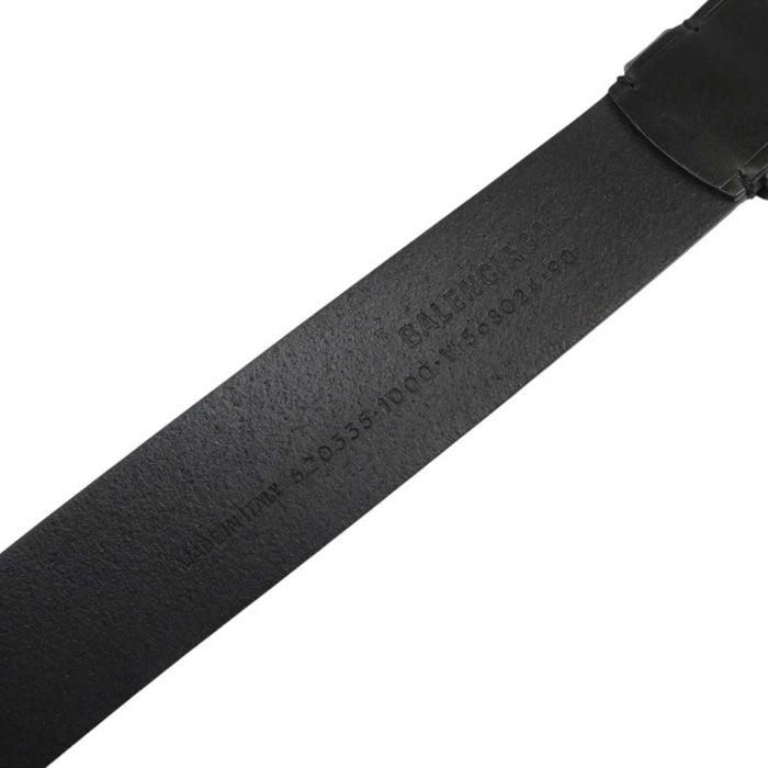 BALENCIAGA 
Round Logo 35MM 
Circle BB Buckle Belt