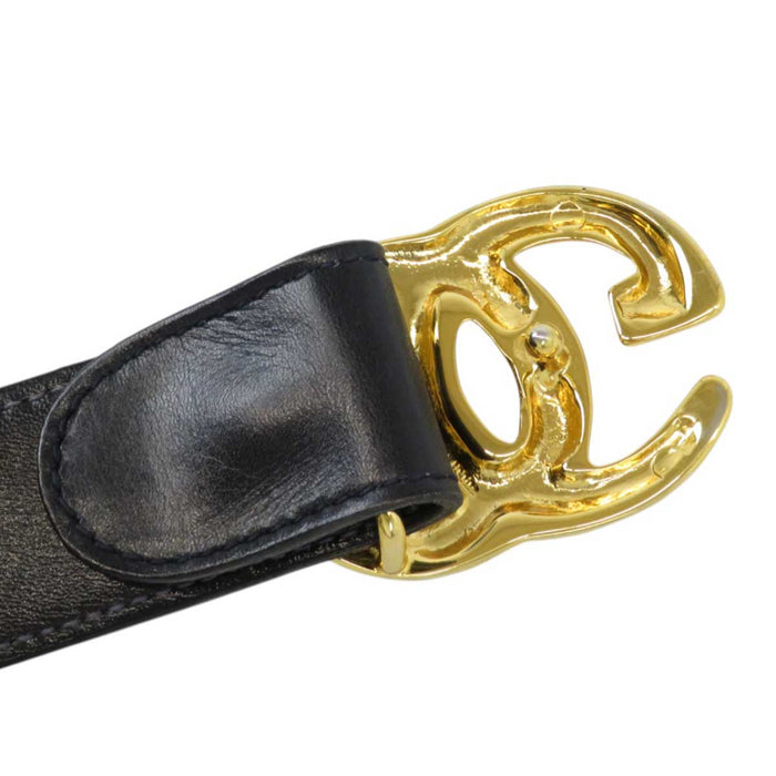 GUCCI
Old Gucci Gold Color Metal
Vintage GG Logo Buckle Belt 30MM