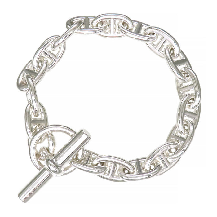 HERMES 
Chaîne d'Ancre Bracelet MM 17 links