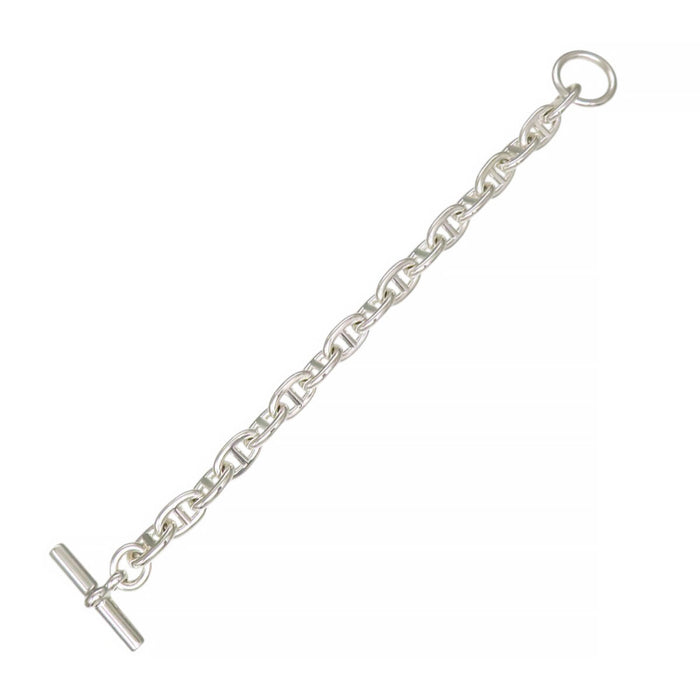 HERMES 
Chaîne d'Ancre Bracelet MM 17 links