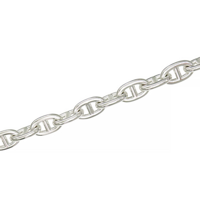 HERMES 
Chaîne d'Ancre Bracelet MM 17 links