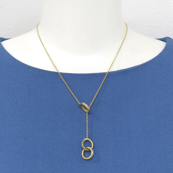 TIFFANY&Co. 
1837 Interlocking Circle Necklace