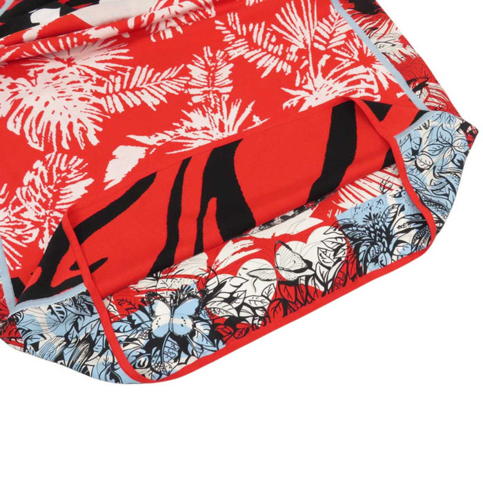 HERMES
Silk Animal Pattern Heart Short Sleeve
JUNGLE LOVE Short Sleeve Dress