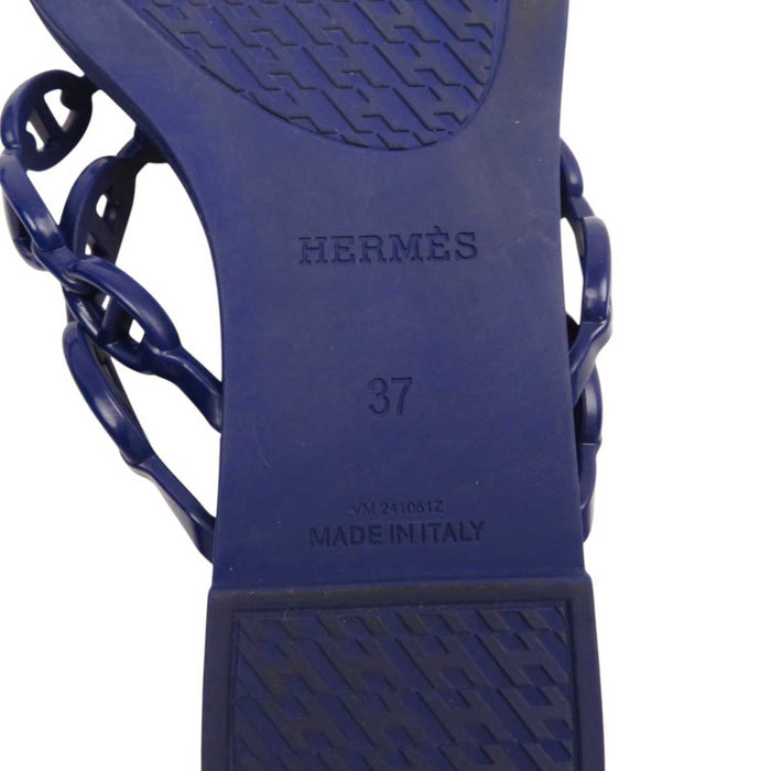 HERMES 
シェーヌ ダンクル フラット 
アイランド サンダル