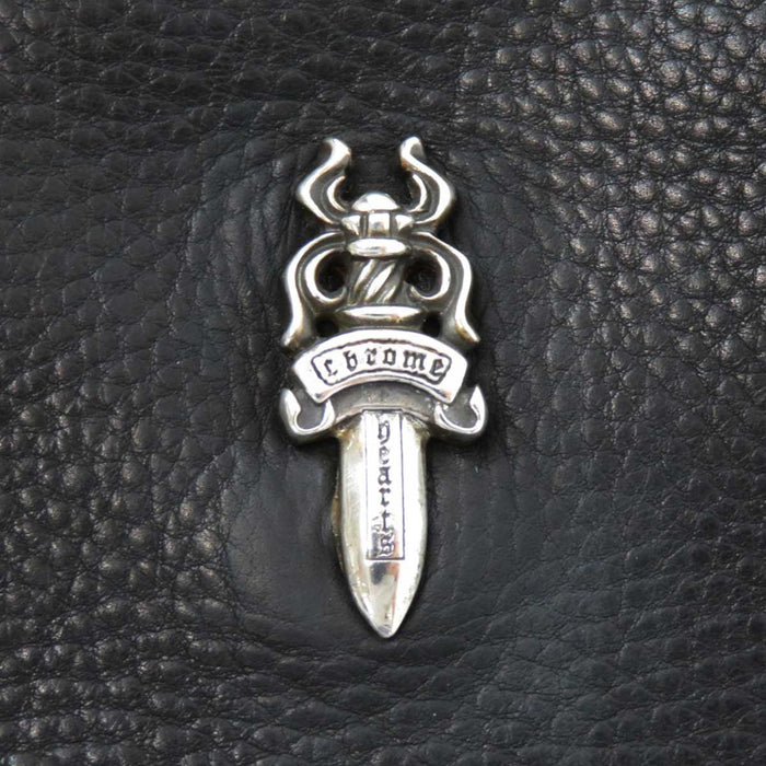 CHROME HEARTS 
DORACULA BAG #5 DAGGER CH SCROLL Logo Silver 
Dagger CH Scroll Dracula Bag
