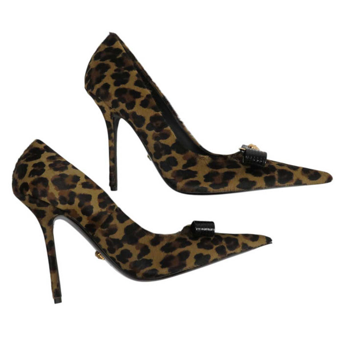 VERSACE
Medusa High Heel Pin Heel
Gianni Ribbon Leopard Pumps