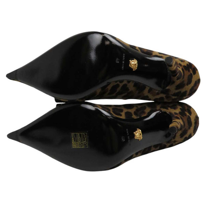 VERSACE
Medusa High Heel Pin Heel
Gianni Ribbon Leopard Pumps