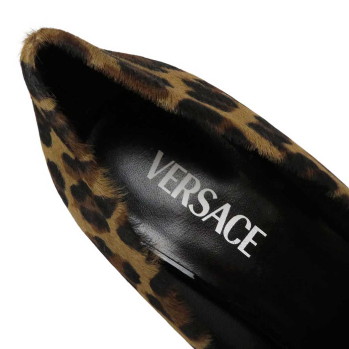 VERSACE
Medusa High Heel Pin Heel
Gianni Ribbon Leopard Pumps