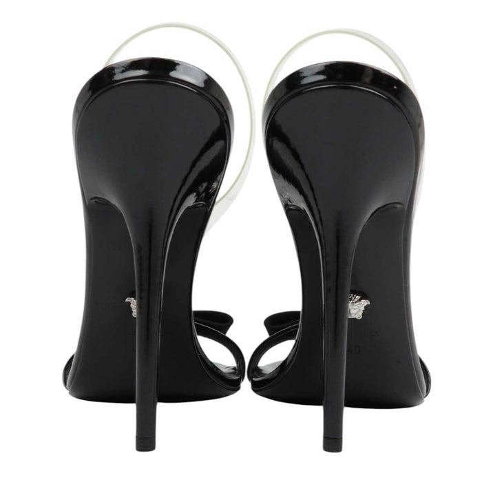 VERSACE
Medusa High Heel Open Toe Patent
Gianni Ribbon Sandals