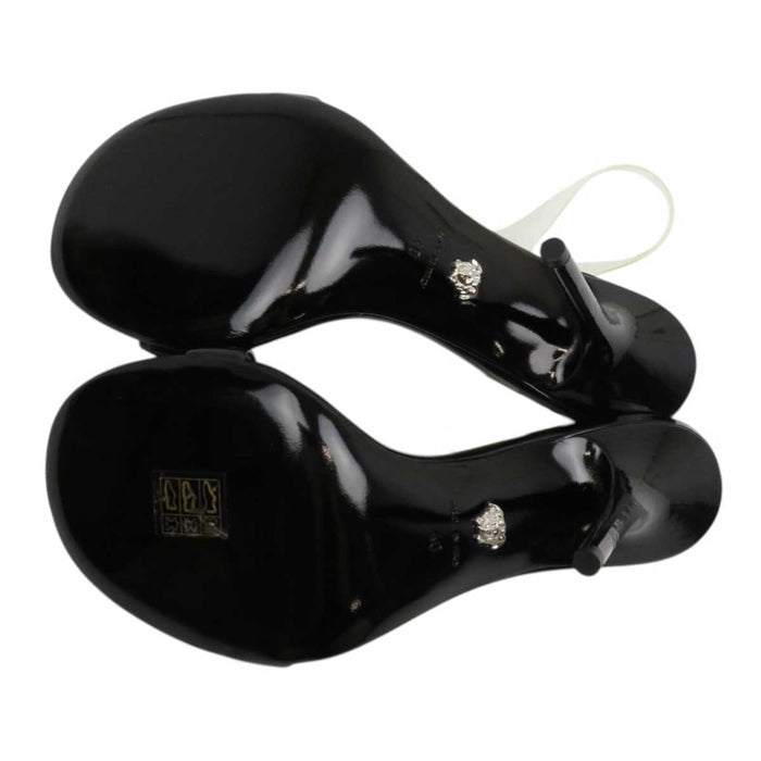VERSACE
Medusa High Heel Open Toe Patent
Gianni Ribbon Sandals