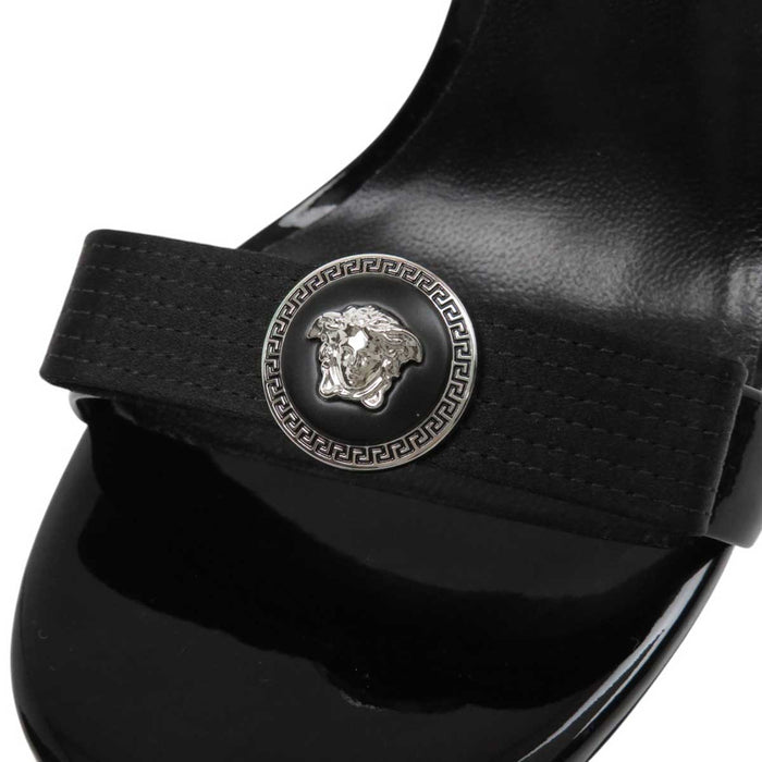 VERSACE
Medusa High Heel Open Toe Patent
Gianni Ribbon Sandals