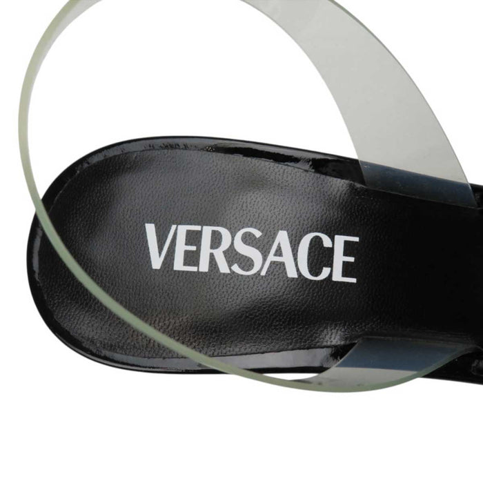 VERSACE
Medusa High Heel Open Toe Patent
Gianni Ribbon Sandals