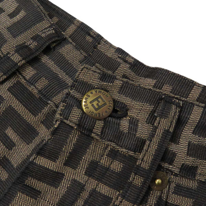 FENDI 
ズッカ柄 ロゴ 総柄 
FF パンツ