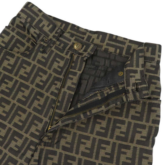 FENDI 
ズッカ柄 ロゴ 総柄 
FF パンツ