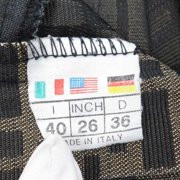 FENDI 
ズッカ柄 ロゴ 総柄 
FF パンツ