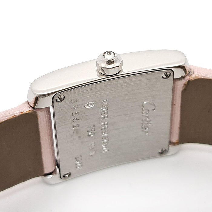 CARTIER 
Tank Française SM Diamant Lunette