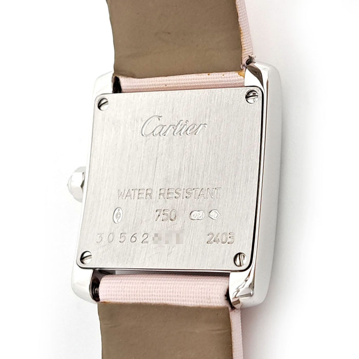 CARTIER 
Tank Française SM Diamant Lunette