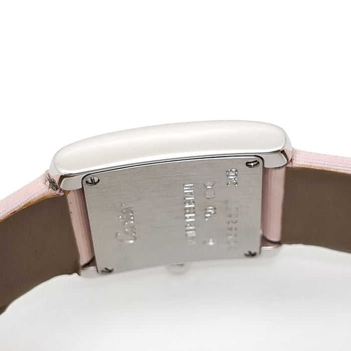 CARTIER
Tank Française SM Diamond Bezel