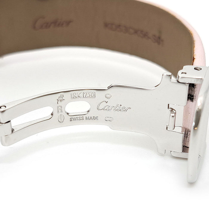 CARTIER
Tank Française SM Diamond Bezel