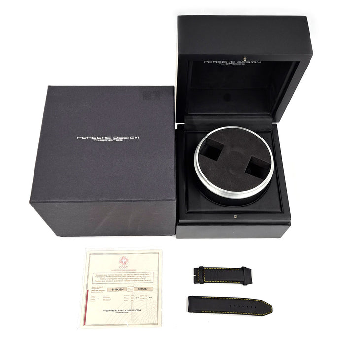 Porsche Design 
クロノタイマー フライバック レーシングイエロー 
箱付