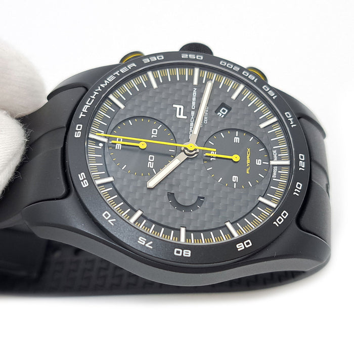 Porsche Design
Chronomètre Flyback Jaune Racing
Avec boîte