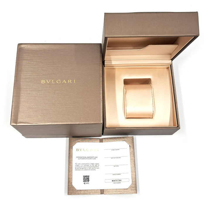 BVLGARI 
Lucea 
avec boîte et garantie