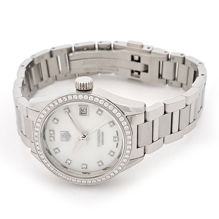 TAG HEUER
Carrera Diamond Bezel
With Box and Warranty Card