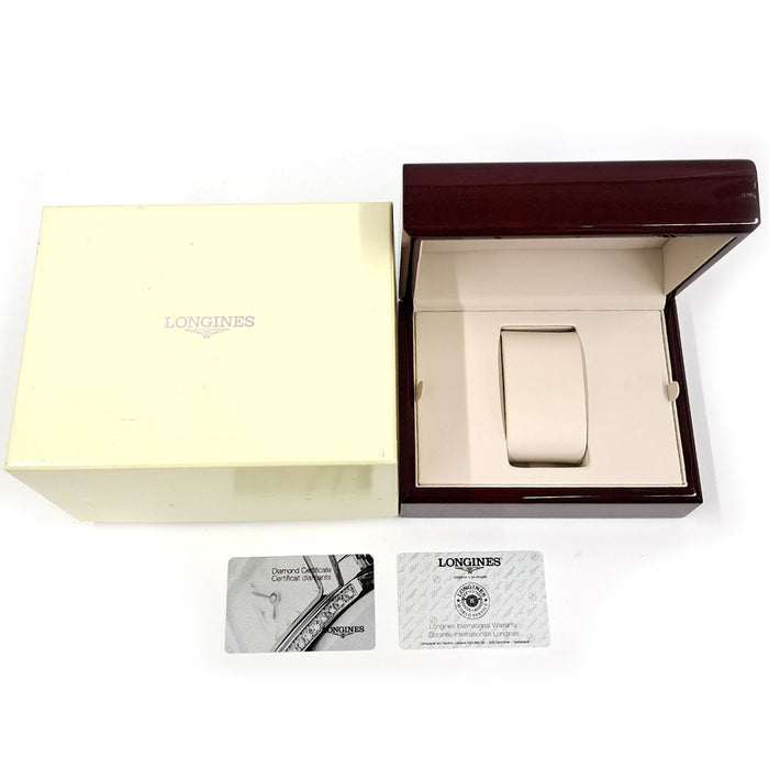 LONGINES 
Master Collection 
With Box and Warranty Card