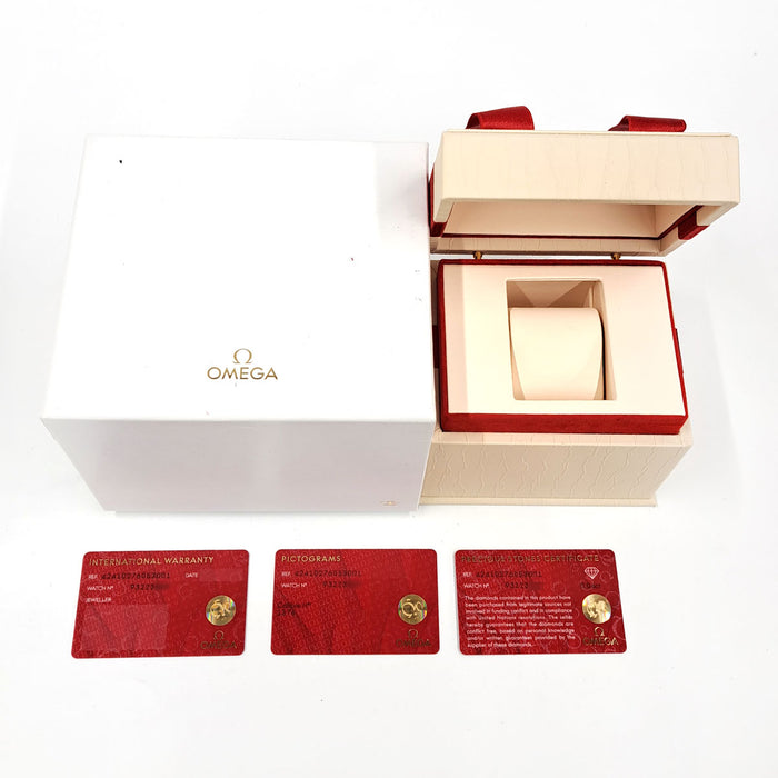 OMEGA
De Ville Prestige 8P Diamond
With Box and Warranty Card