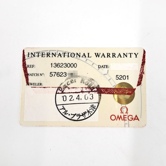 OMEGA
Constellation Mini
With Warranty Card