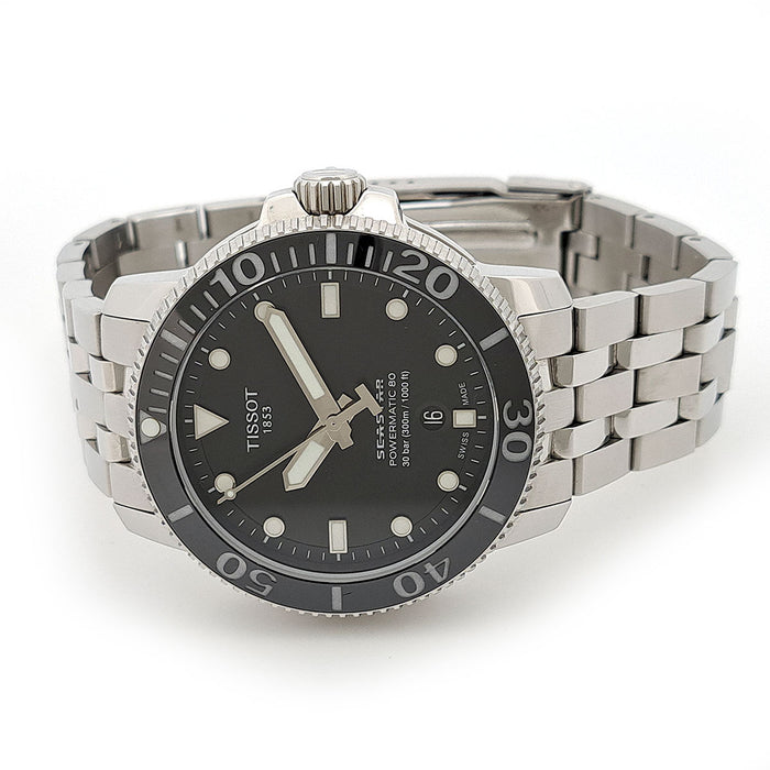 TISSOT 
Seastar 1000 
With box and warranty card