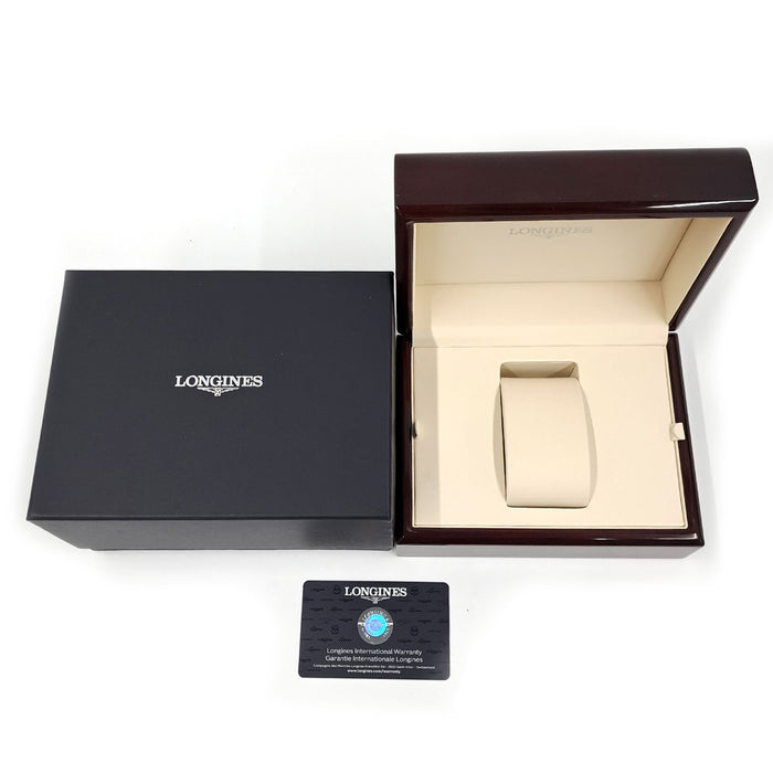 LONGINES 
Master Collection 
With Box and Warranty Card