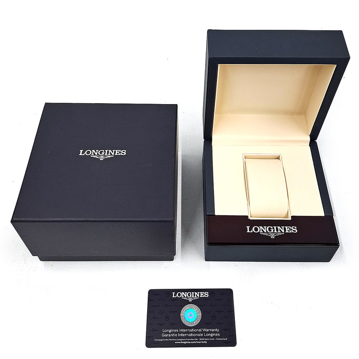 LONGINES Flagship Heritage Moonphase With Box and Warranty Card