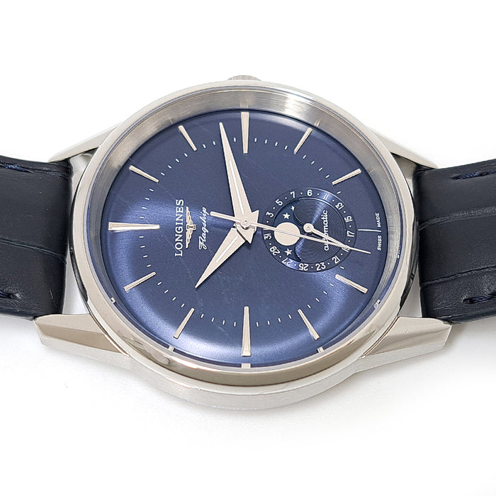 LONGINES Flagship Heritage Moonphase With Box and Warranty Card
